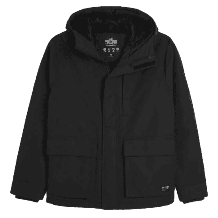 Hollister Men's All-Weather Winter Jacket for $29 Hollister Men's All-Weather Winter Jacket for $29