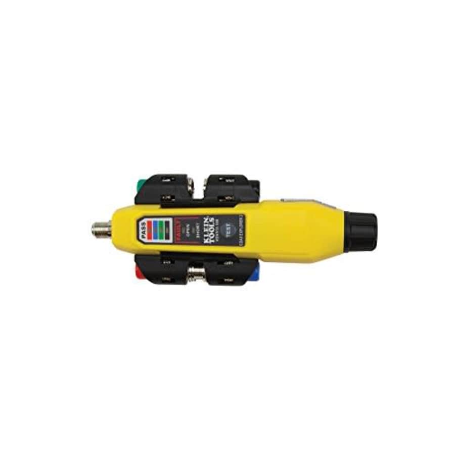 Klein Tools VDV512-101 Explorer 2 Coax Tester Kit, Includes Cable Tester / Wire Tracer / Coax for $35