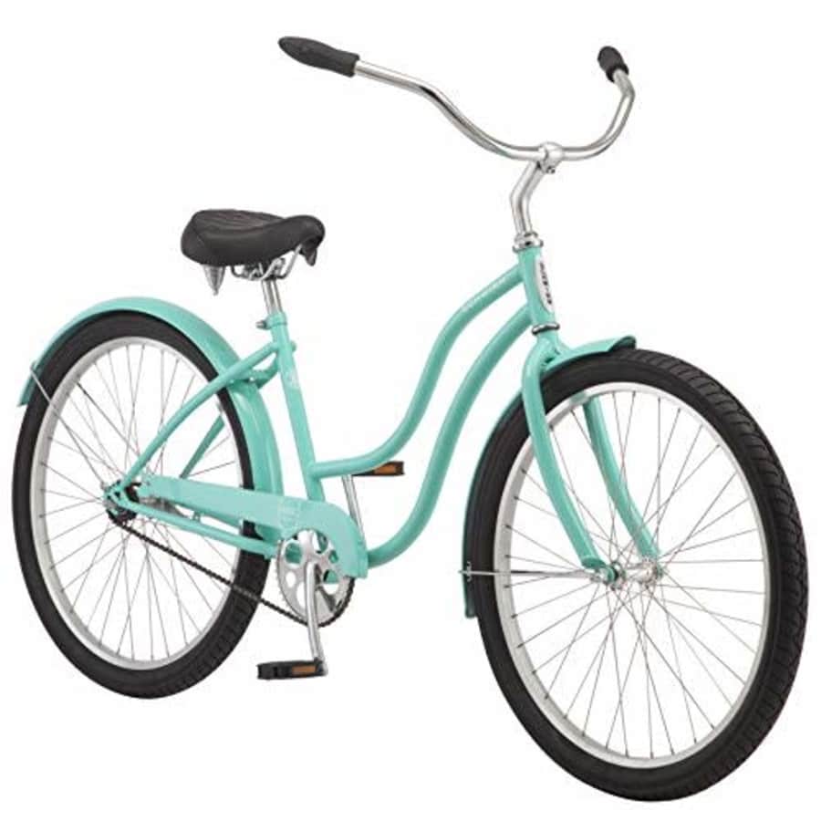Schwinn Mikko Adult Beach Cruiser Bike, Featuring 17-Inch/Medium Steel Step-Over Frames, 1-Speed for $399 Schwinn Mikko Adult Beach Cruiser Bike, Featuring 17-Inch/Medium Steel Step-Over Frames, 1-Speed for $399