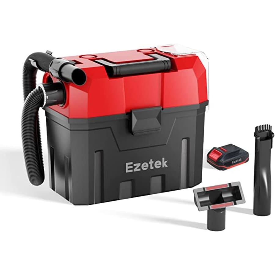 Ezetek 20V Wet/Dry Vacuum Cleaner for $78