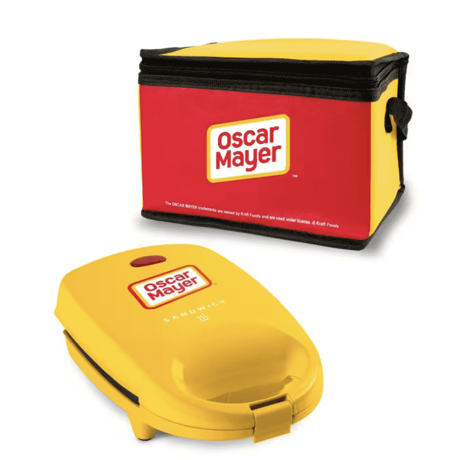 Oscar Mayer Sandwich Maker with Beverage Cooler Bag for $15