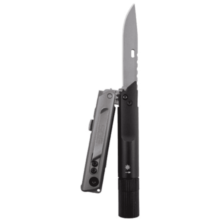 SOG Baton Q2 EDC Knife / Pen Light Multitool for $22