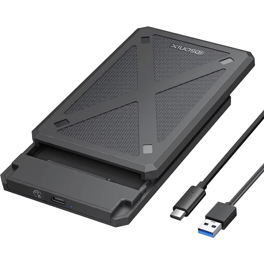 iDsonix 2.5" Hard Drive Enclosure for $8