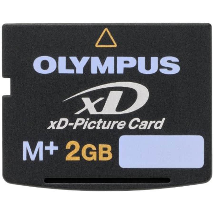 Olympus xD-Picture Card M+ 2 GB for $125
