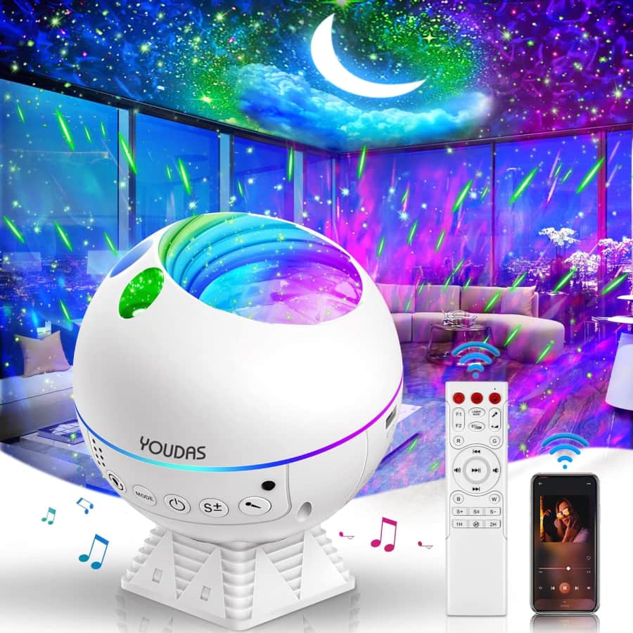 Star Projector w/ Bluetooth Speaker for $30 w/ Prime Star Projector w/ Bluetooth Speaker for $30 w/ Prime