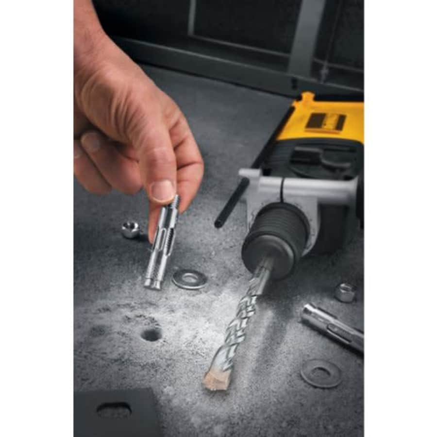 DEWALT SDS+ Hammer Bit, Rock Carbide, 1/2-Inch by 4-Inch by 6-Inch (DW5437) for $15 DEWALT SDS+ Hammer Bit, Rock Carbide, 1/2-Inch by 4-Inch by 6-Inch (DW5437) for $15