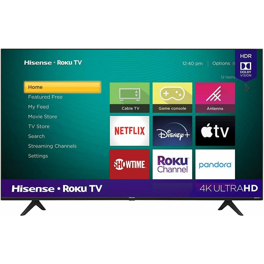 Hisense R6 Series 50" 4K HDR LED UHD Roku Smart TV for $261