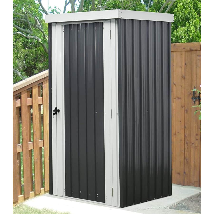 Hanover Galvanized Steel Patio Storage Shed for $294