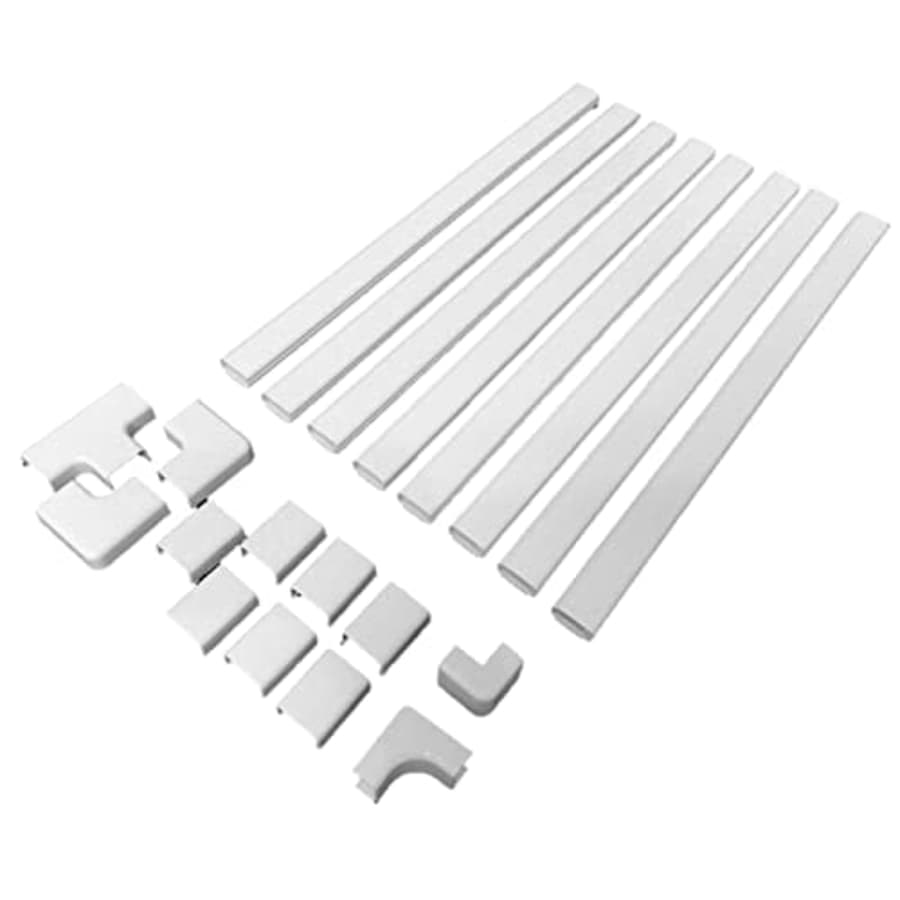 Legrand - Wiremold Cord Cover, White Cord Hider for Wall Mount TV, Sortable 12 Foot (144 Inches) for $45 Legrand - Wiremold Cord Cover, White Cord Hider for Wall Mount TV, Sortable 12 Foot (144 Inches) for $45