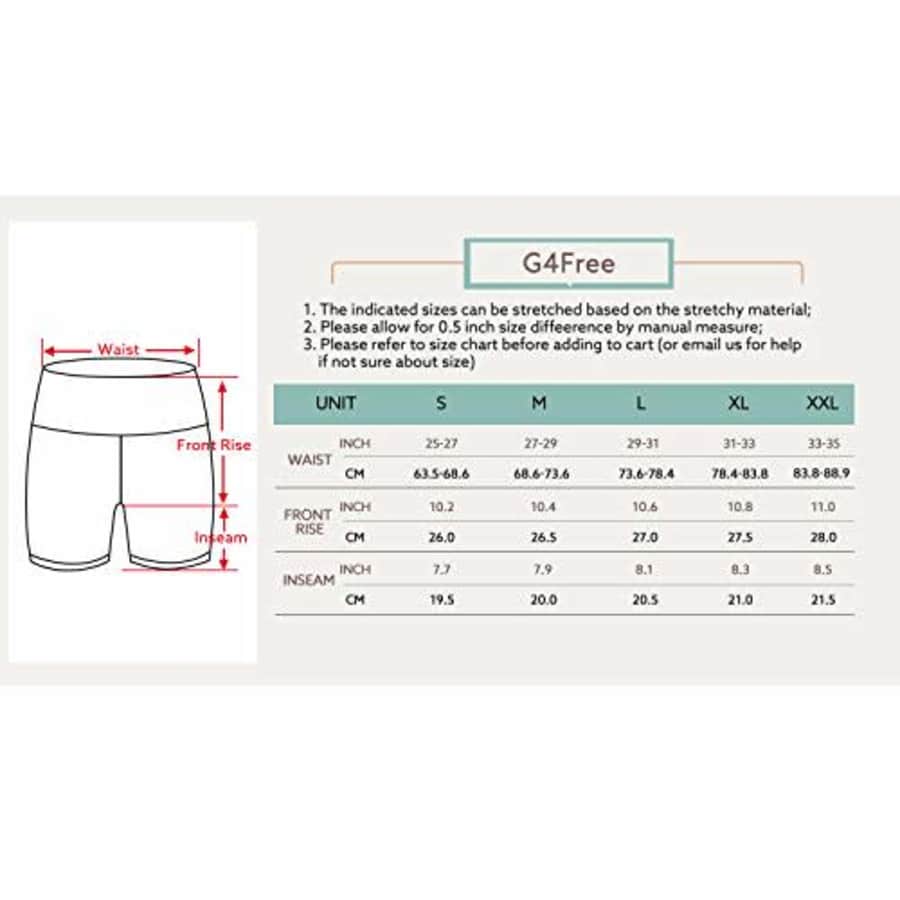 G4Free High Rise Workout Shorts with Pockets Black Camo Short Leggings for Women Running Training for $10 G4Free High Rise Workout Shorts with Pockets Black Camo Short Leggings for Women Running Training for $10