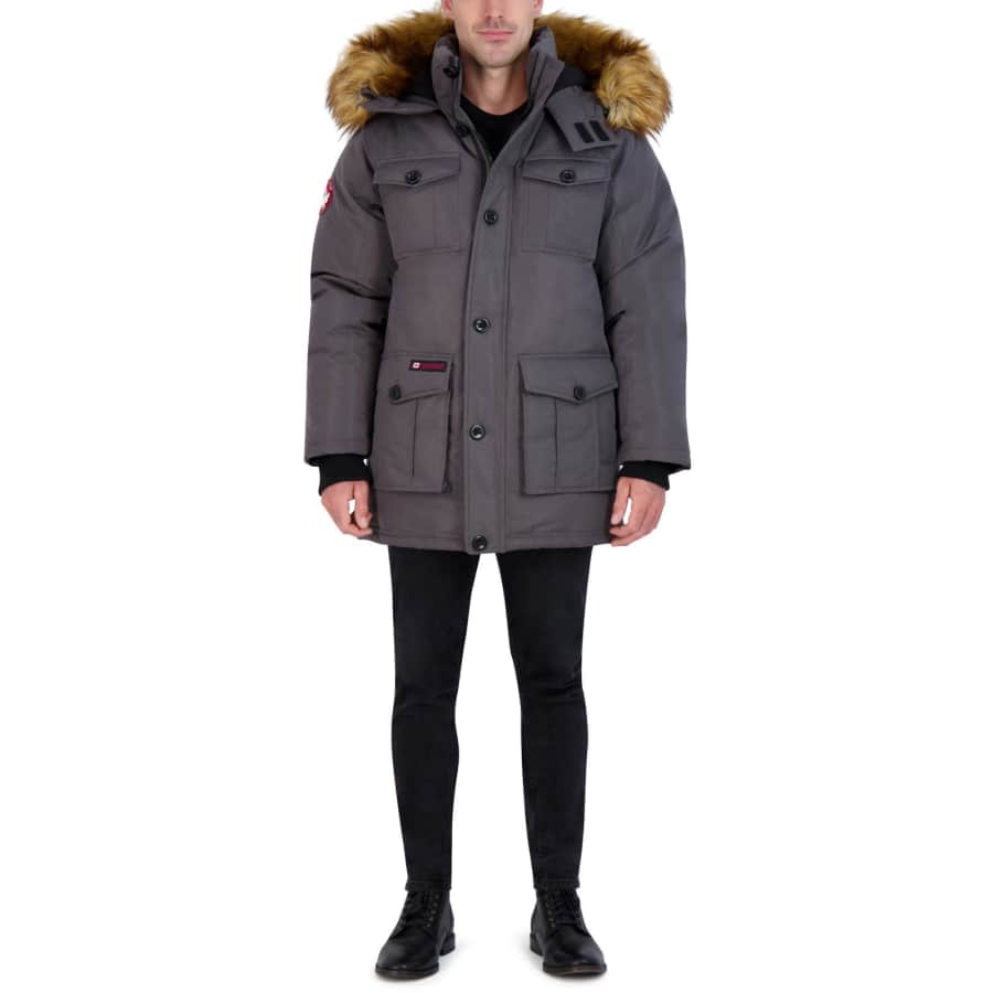 Canada Weather Gear Men's Heavyweight Parka for $45