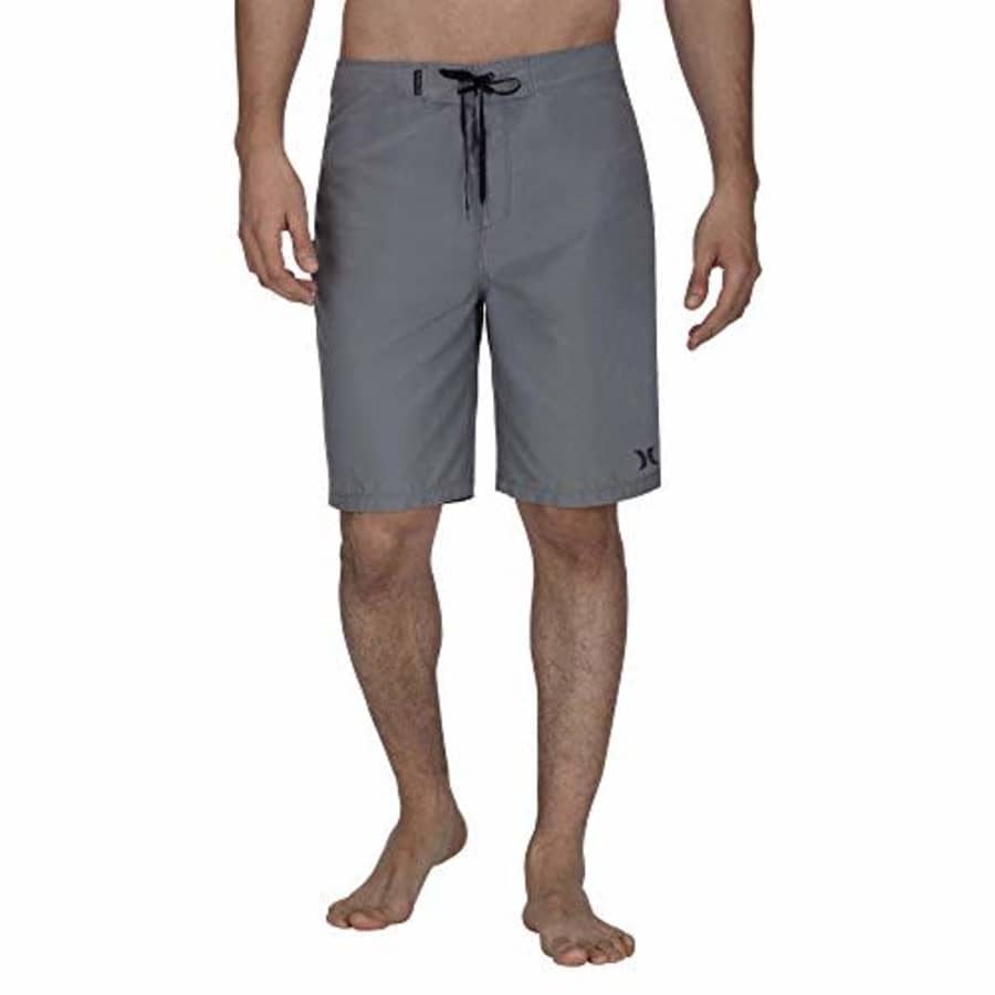 Hurley Men's One and Only 21" Board Shorts, Cool Grey, 33 for $39 Hurley Men's One and Only 21" Board Shorts, Cool Grey, 33 for $39
