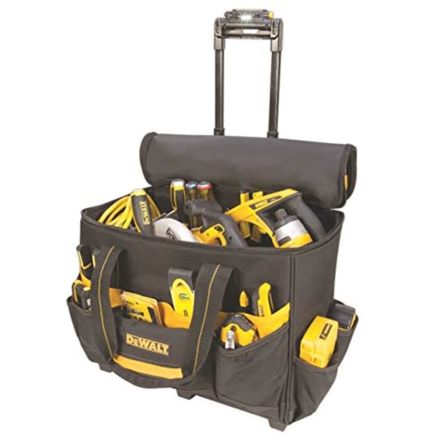 DeWalt DGL571 Lighted Roller Tool Bag, 18 in. for $275 DeWalt DGL571 Lighted Roller Tool Bag, 18 in. for $275