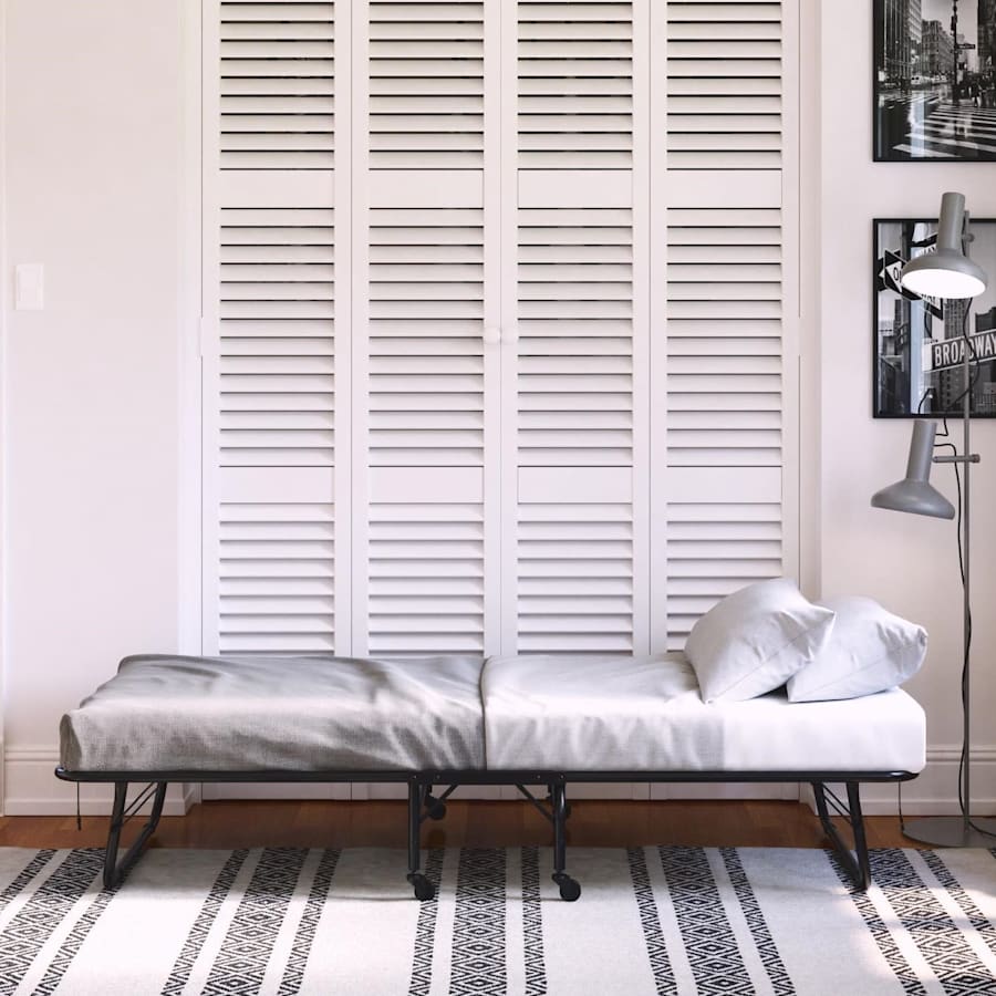 DHP Folding Guest Bed with 5" Mattress for $98 DHP Folding Guest Bed with 5" Mattress for $98