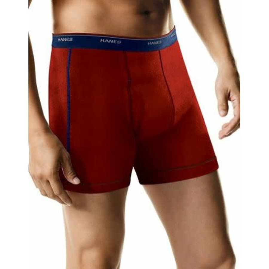 Hanes Men's Sport Boxer Brief w/ Comfort Flex Waistband 5-Pack for $7