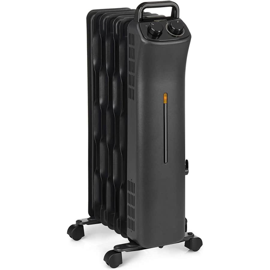 Amazon Basics Portable Radiator Heater for $70 Amazon Basics Portable Radiator Heater for $70