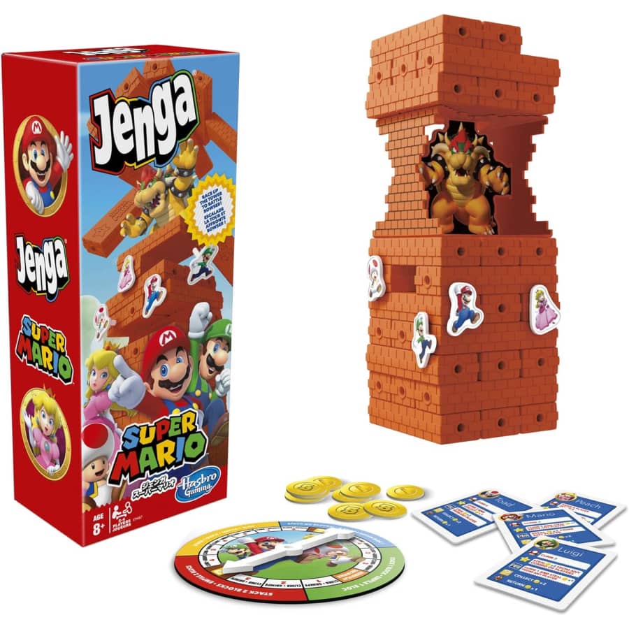 Hasbro Jenga: Super Mario Edition Game for $17