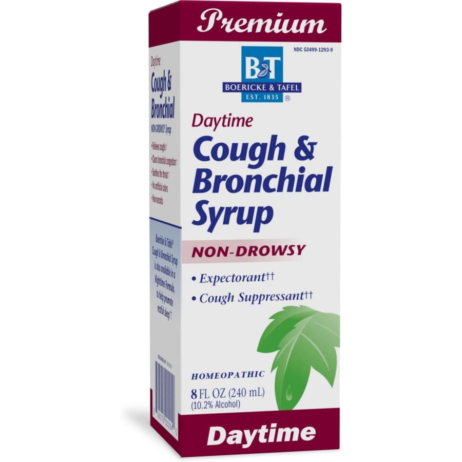 Nature's Way Boericke & Tafel Daytime Cough & Bronchial Syrup 8-oz. Bottle for $5.60 via Sub & Save