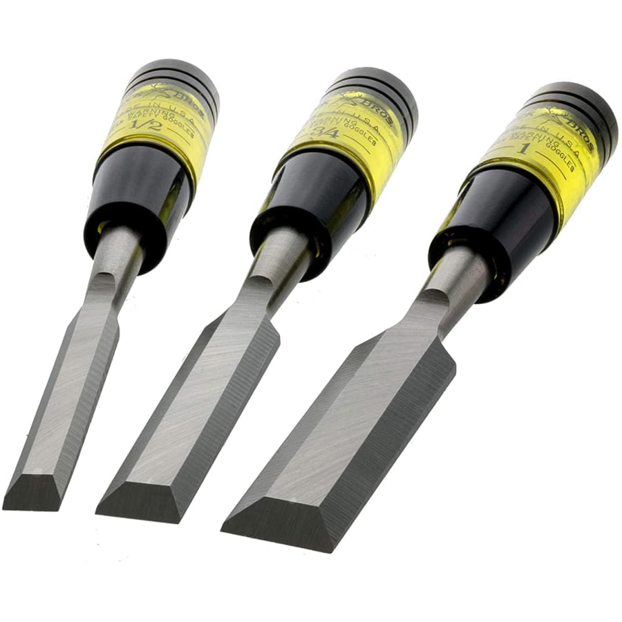 Buck Brothers 3-Piece Wood Chisel Set for $23