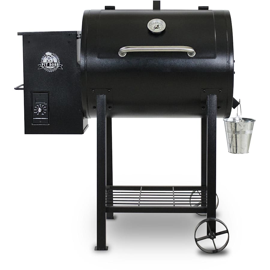 Pit Boss Wood Fired Pellet Grill with Flame Broiler for $337