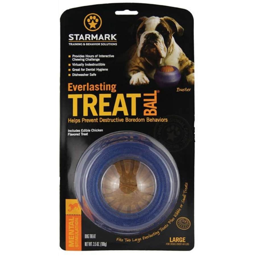 StarMark Large Everlasting Treat Ball for $14 StarMark Large Everlasting Treat Ball for $14