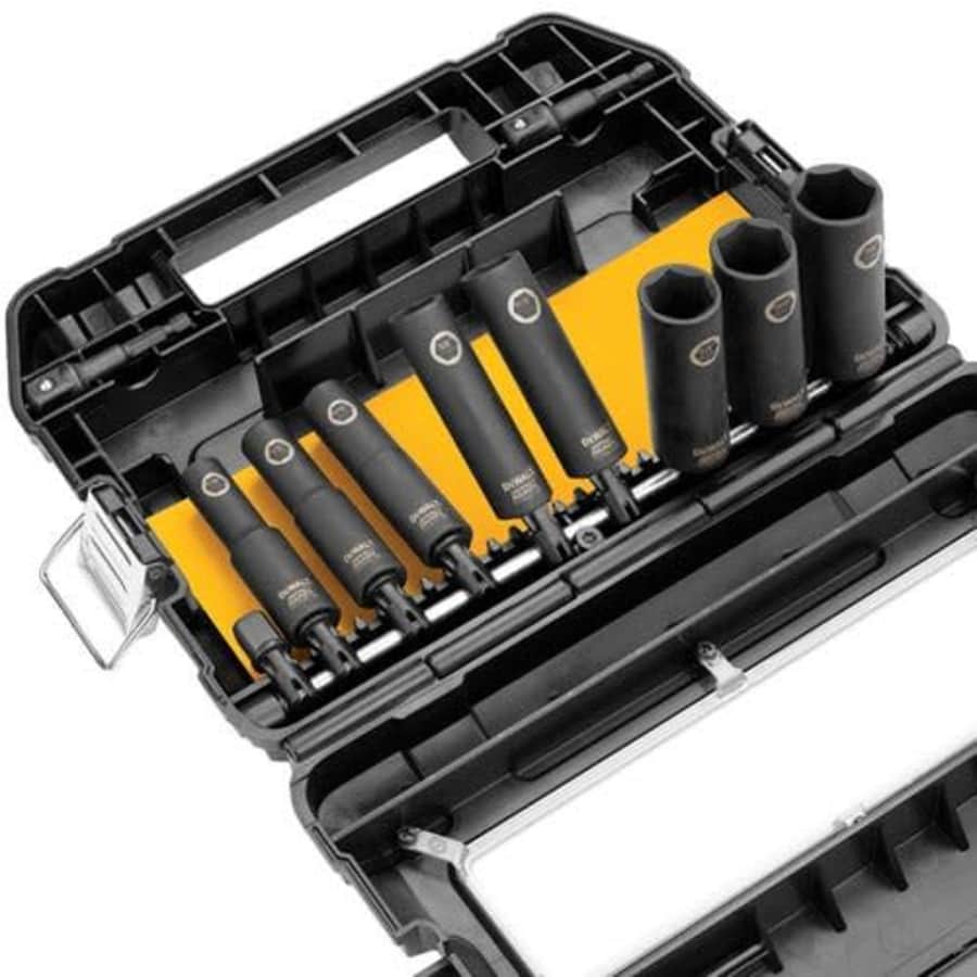 DeWalt 3/8" 10-Piece Impact Ready Socket Set for $33 DeWalt 3/8" 10-Piece Impact Ready Socket Set for $33