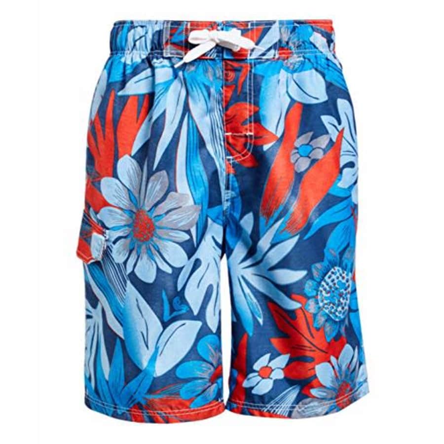 Kanu Surf Men's Miles Swim Trunks (Regular & Extended Sizes), Abacos Navy/Red, Large for $16 Kanu Surf Men's Miles Swim Trunks (Regular & Extended Sizes), Abacos Navy/Red, Large for $16
