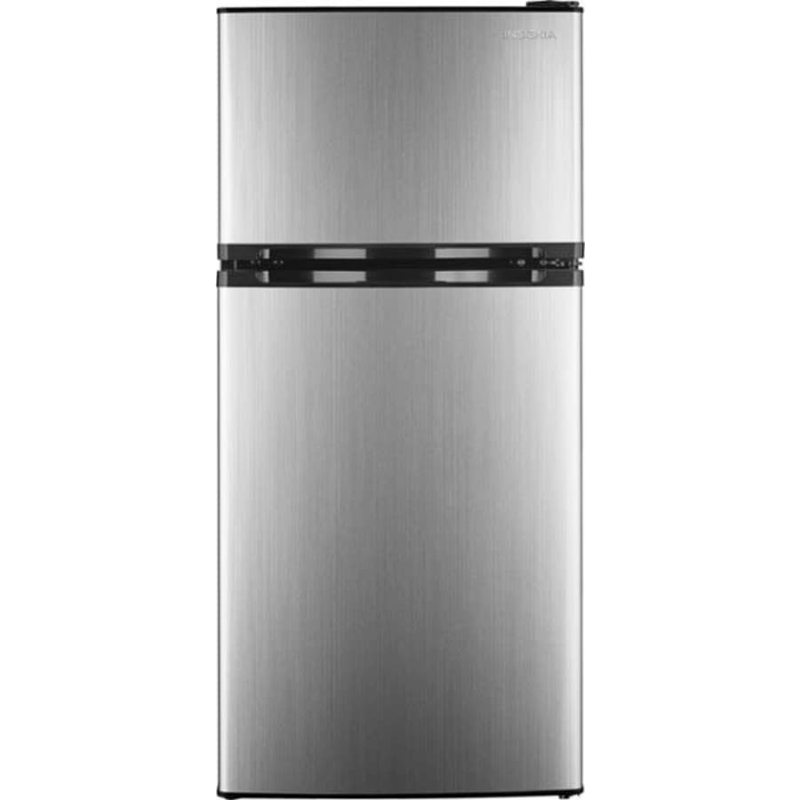 Insignia 4.3-Cu. Ft. Top-Freezer Refrigerator for $195