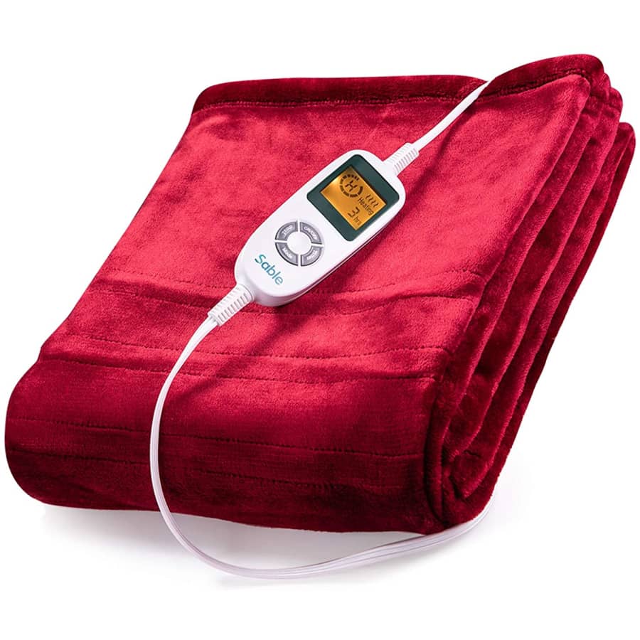 Sable Electric Heated Blanket for $34 Sable Electric Heated Blanket for $34