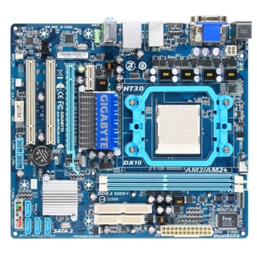 Gigabyte Mirco ATX Motherboard GA-MA78LM-S2H for $40