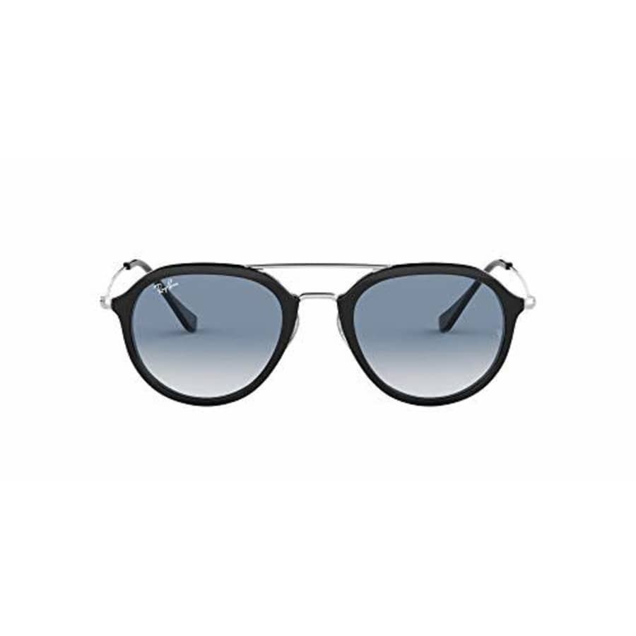 Ray-Ban RB4253 Square Sunglasses, Black/Blue Gradient, 53 mm for $94 Ray-Ban RB4253 Square Sunglasses, Black/Blue Gradient, 53 mm for $94