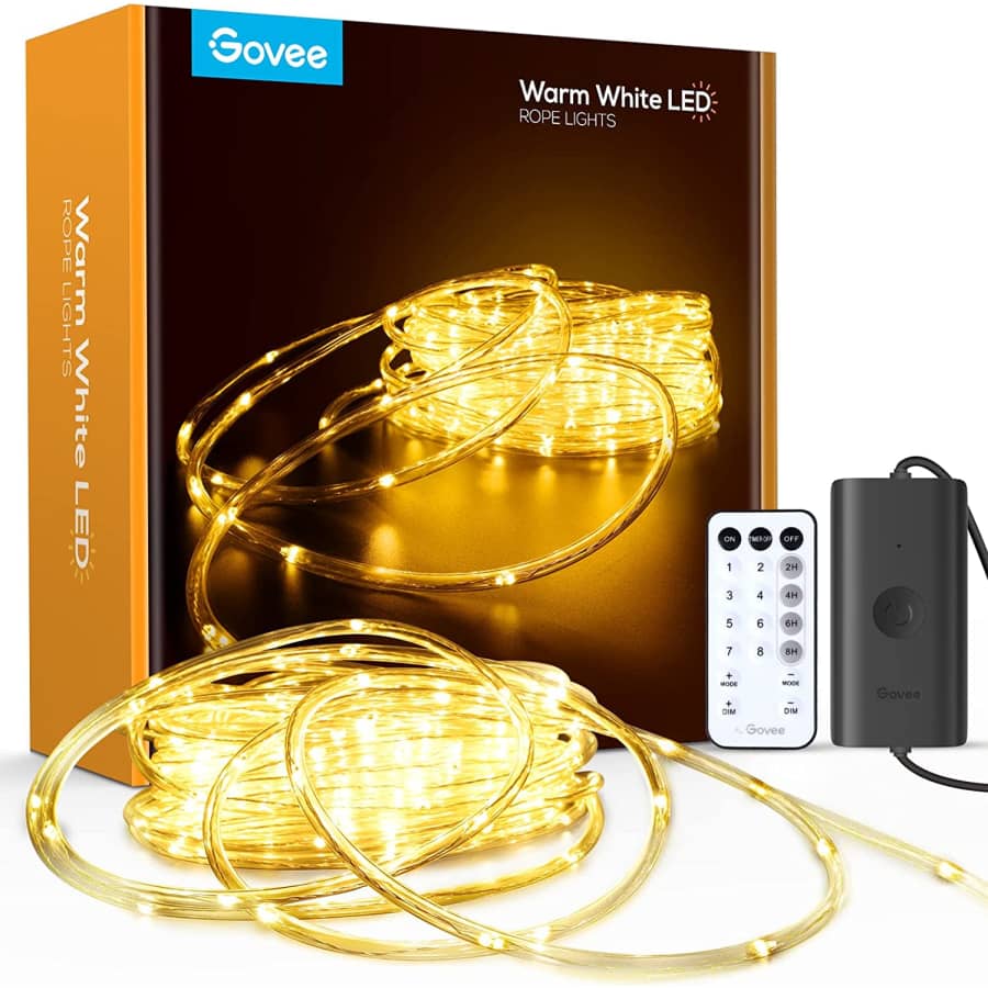 Govee 66-Foot LED Rope Lights for $40