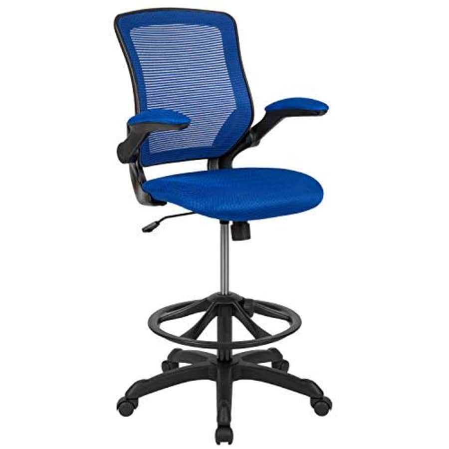 Flash Furniture Office Seating, 27"W x 27"D x 42" - 49.5"H, Blue for $150