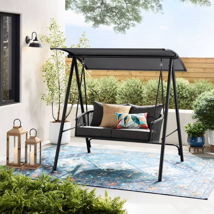 Mainstays Lawson Ridge 2-Seater Porch Swing: $147
