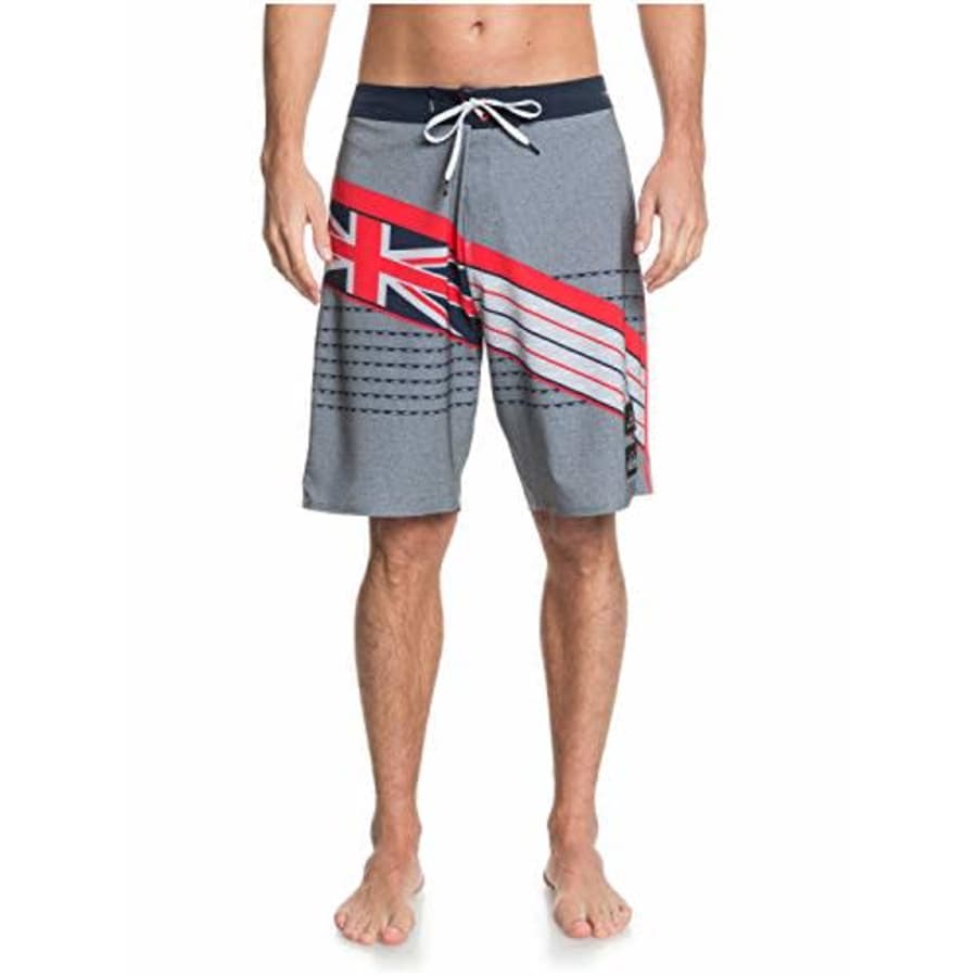 Quiksilver Men's Highline HI CORE 20 Boardshort Swim Trunk, Sleet, 29 for $16