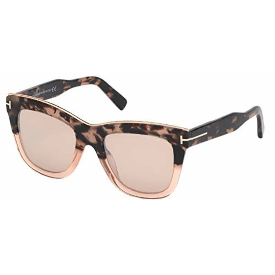 Sunglasses Tom Ford FT 0685 Julie 56G havana/other/brown mirror for $197