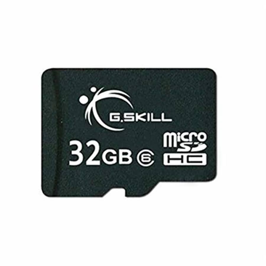 G.Skill 32GB Micro SDHC Flash Memory Card (FF-TSDG32GN-C6) for $23 G.Skill 32GB Micro SDHC Flash Memory Card (FF-TSDG32GN-C6) for $23