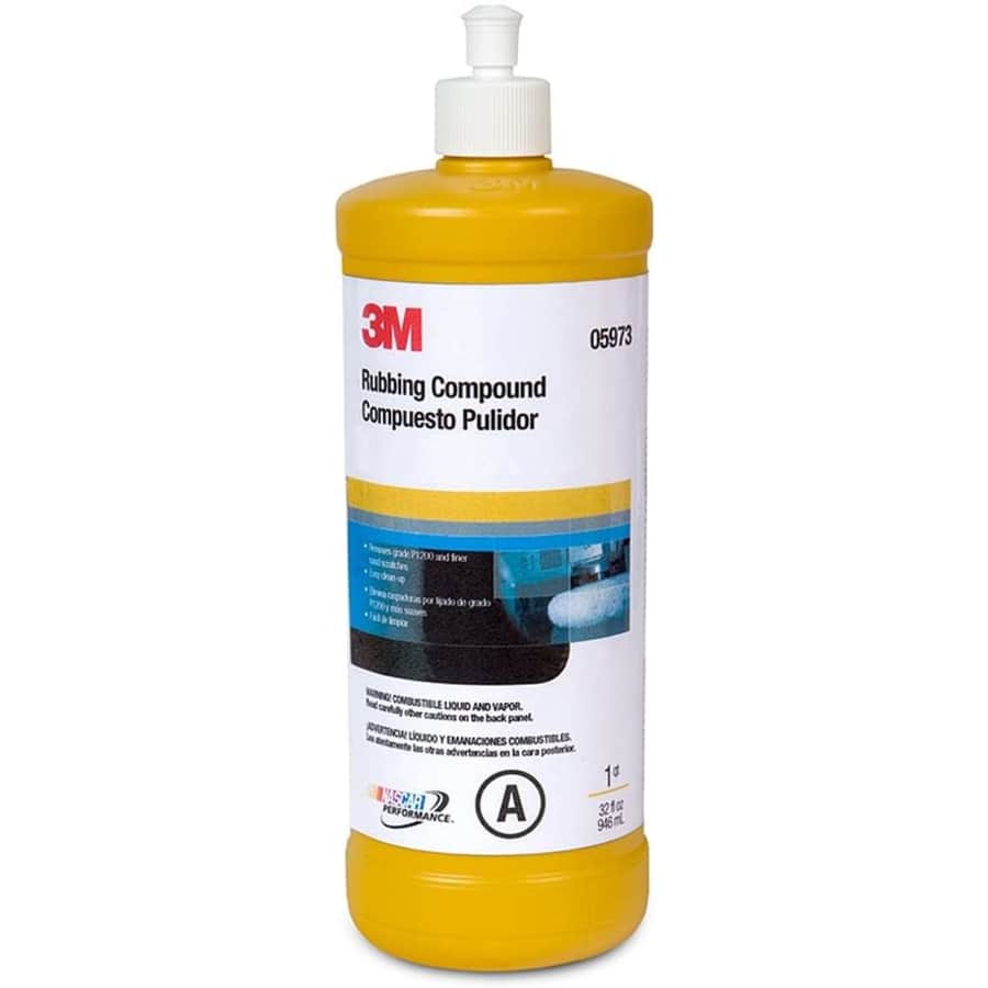 3M Rubbing Compound 1-Quart Bottle for $32