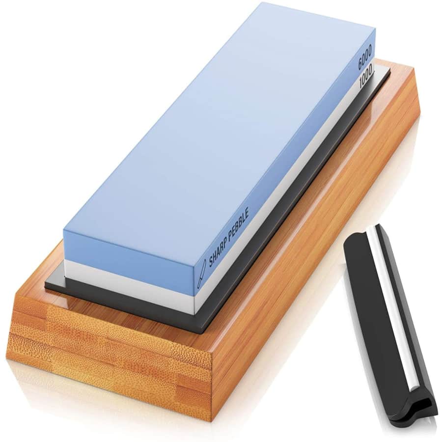 Sharp Pebble Premium Whetstone Knife Sharpening Stone for $34