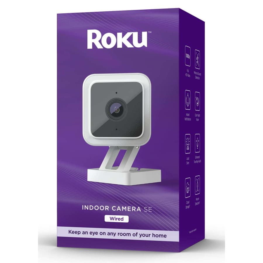 Roku Smart Home Indoor Camera SE for $18 Roku Smart Home Indoor Camera SE for $18