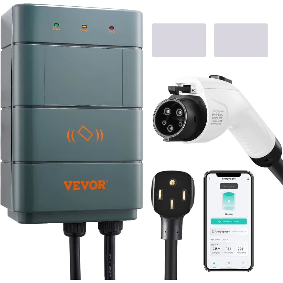 Vevor Level 2 EV Charging Station for $160