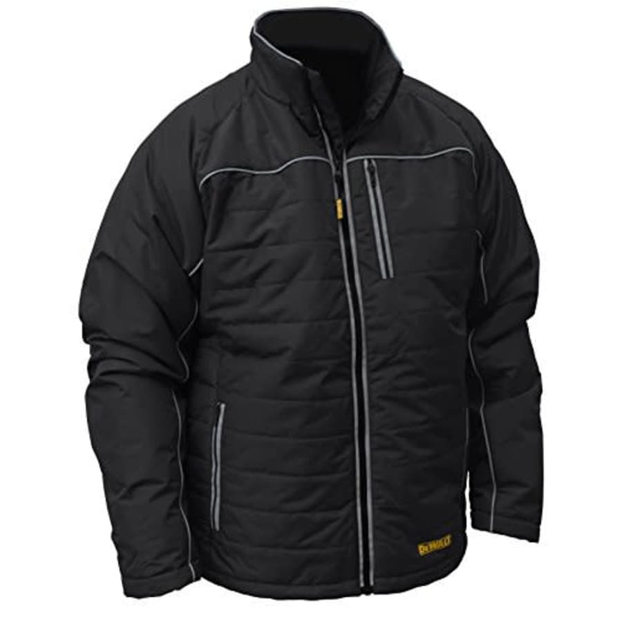 DEWALT DCHJ075D1-S Heated Quilted Soft Shell Jacket, S, Black for $279