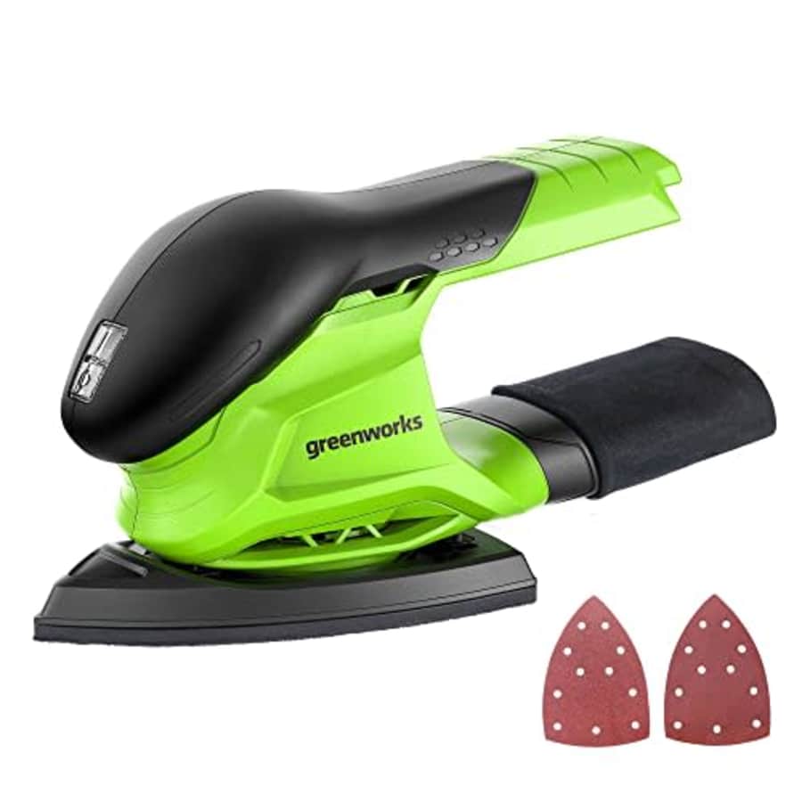 Greenworks 24V Cordless Finishing Sander 11,000 OPM, Tool-Only (Battery and Charger Sold Separately) for $43 Greenworks 24V Cordless Finishing Sander 11,000 OPM, Tool-Only (Battery and Charger Sold Separately) for $43