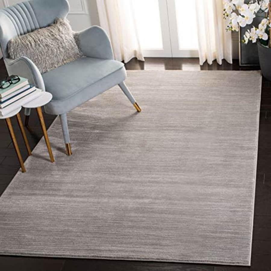 Safavieh Vision Collection VSN606G Modern Contemporary Ombre Tonal Chic Area Rug, 2' x 3', Silver for $22 Safavieh Vision Collection VSN606G Modern Contemporary Ombre Tonal Chic Area Rug, 2' x 3', Silver for $22