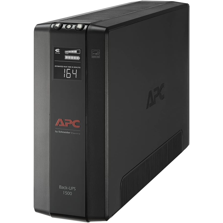 APC 1500VA Back-UPS Battery Backup & Surge Protector: $145 APC 1500VA Back-UPS Battery Backup & Surge Protector: $145