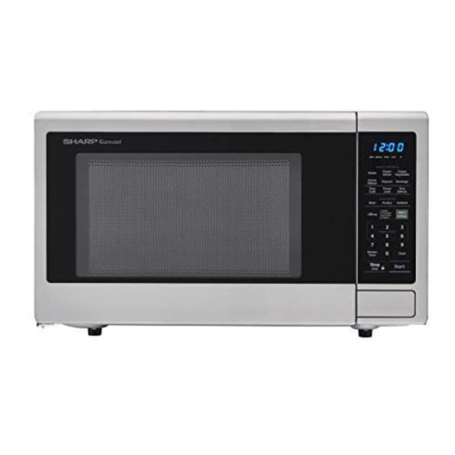 Sharp SMC1842CS Carousel Electronic Digital 1100 Watt 1.8 Cubic Foot Stainless Steel Countertop for $180 Sharp SMC1842CS Carousel Electronic Digital 1100 Watt 1.8 Cubic Foot Stainless Steel Countertop for $180