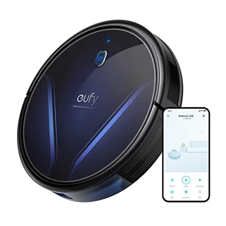 eufy by Anker, RoboVac G20, Robot Vacuum, Dynamic Navigation, 2500 Pa Strong Suction, Ultra-Slim, for $130