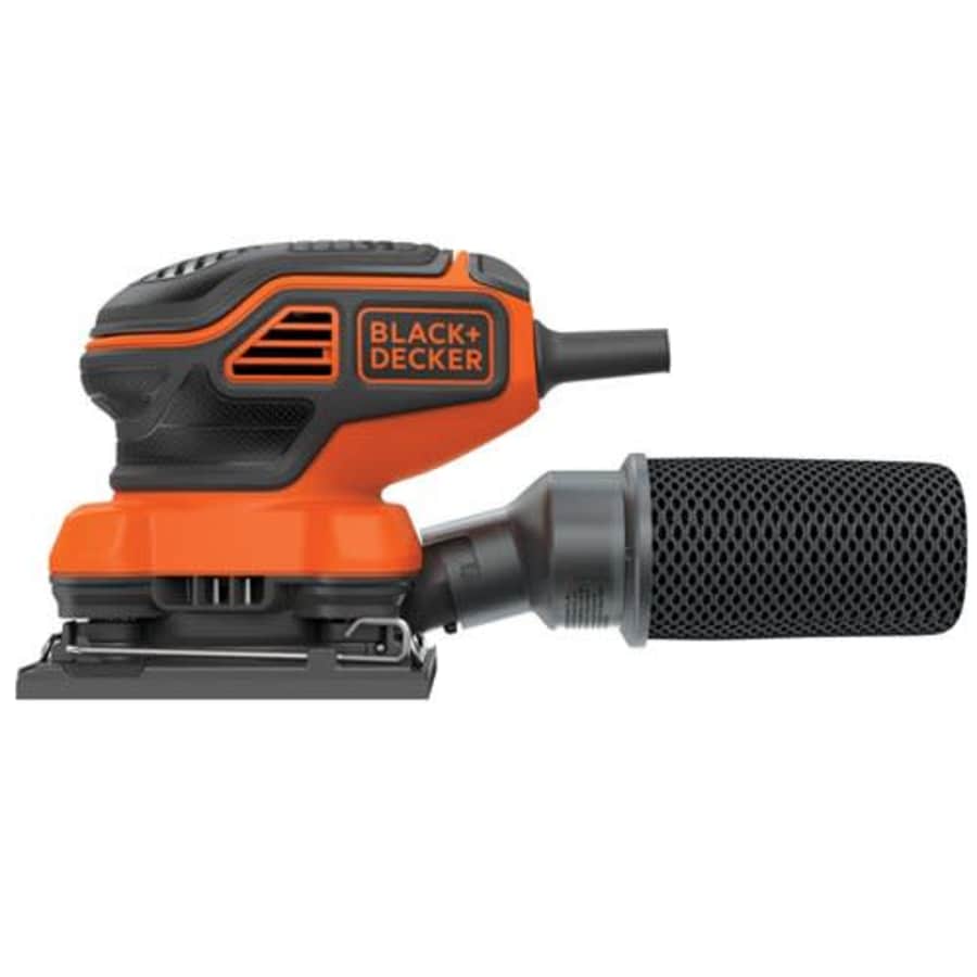 BLACK+DECKER Electric Sander, 1/4-Inch Sheet, Orbital (BDEQS300) for $49