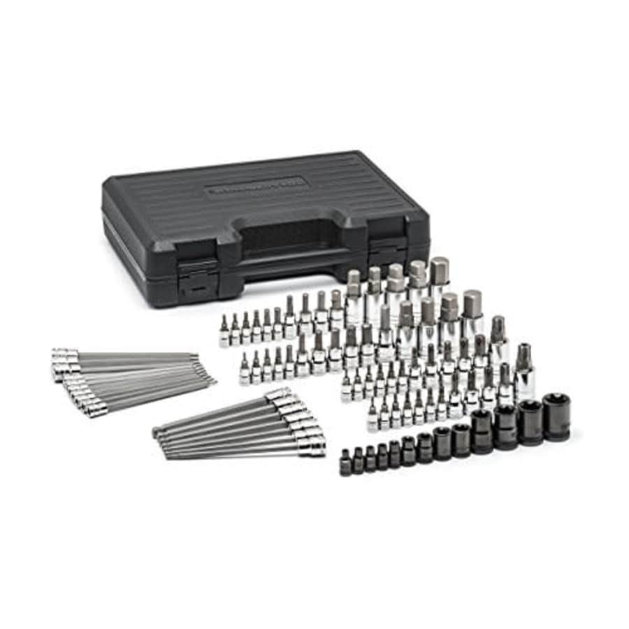 GearWrench Drake Off Road Tools 80742 Master SAE/Metric Hex And Torx Bit Socket Set, 84 Piece for $128