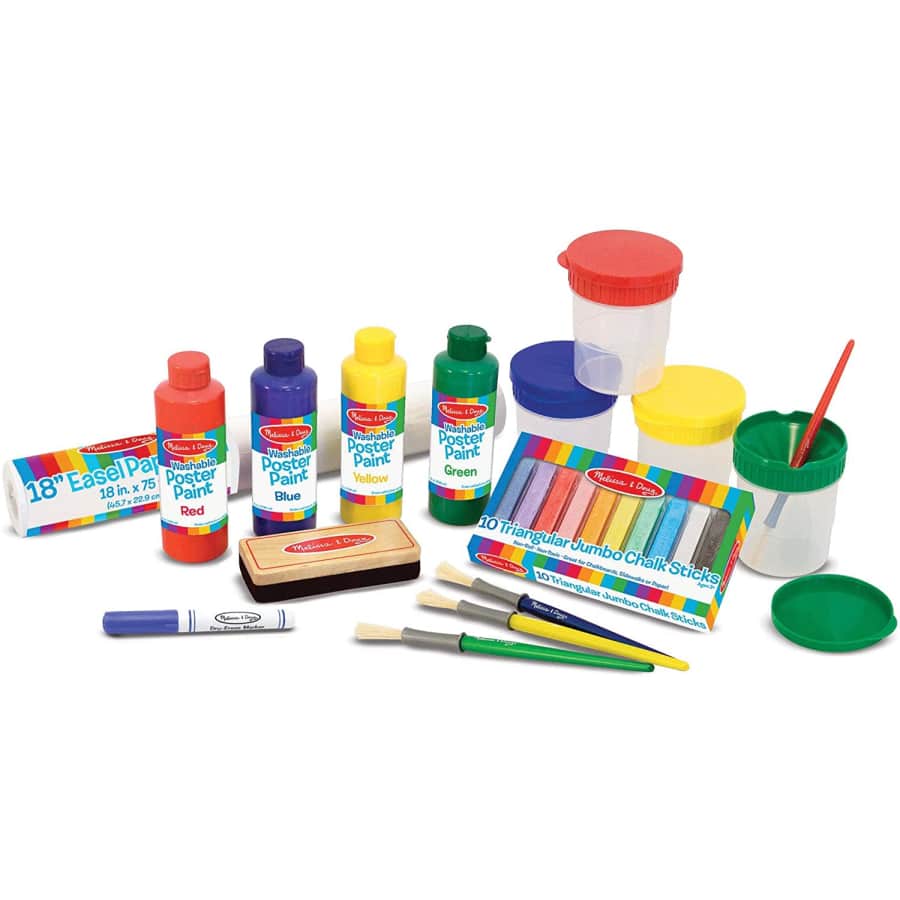 Melissa & Doug 25-Piece Easel Companion Accessory Set for $50
